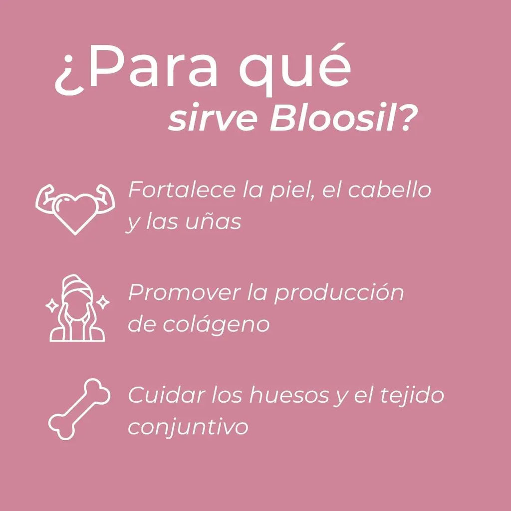 Suplemento de sílice (Bloosil)