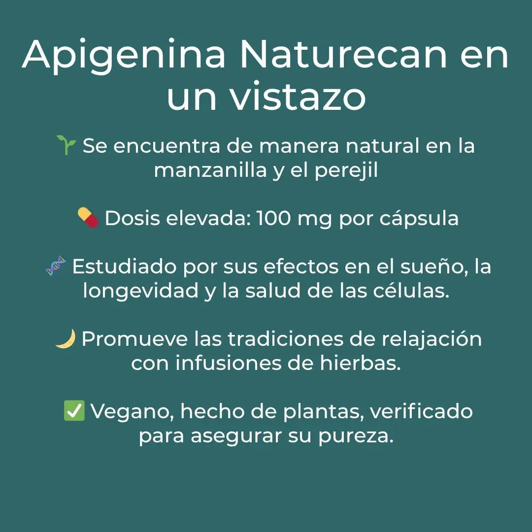 Suplemento de apigenina