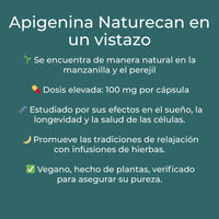 Suplemento de apigenina