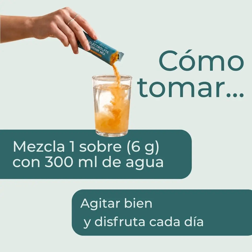 Bebida con electrolitos