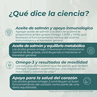 Aceite de salmón para perros