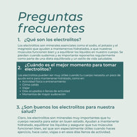 Bebida con electrolitos