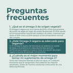 Cápsulas de Omega-3 de Algas Naturales