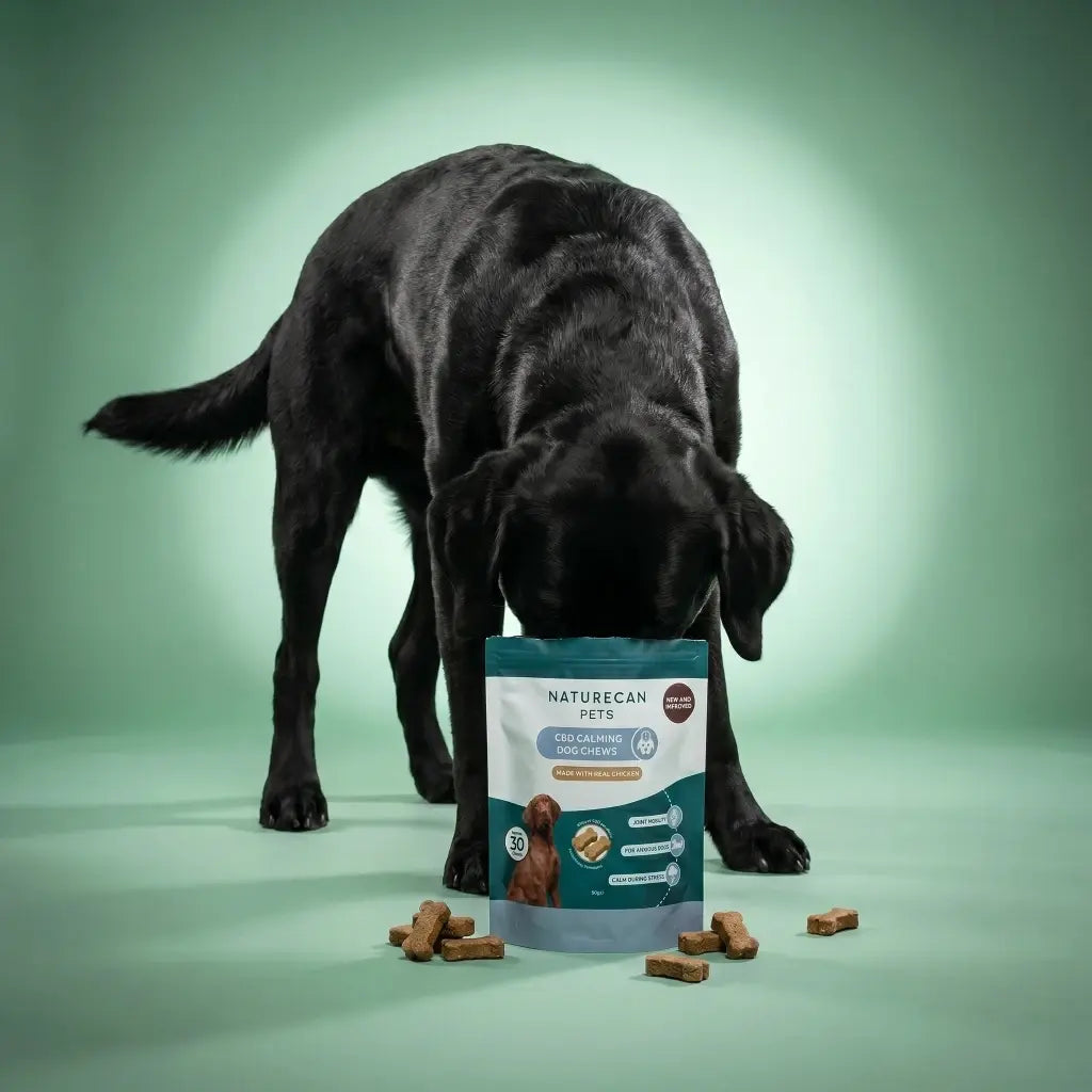 Chuches CBD relajantes para perros