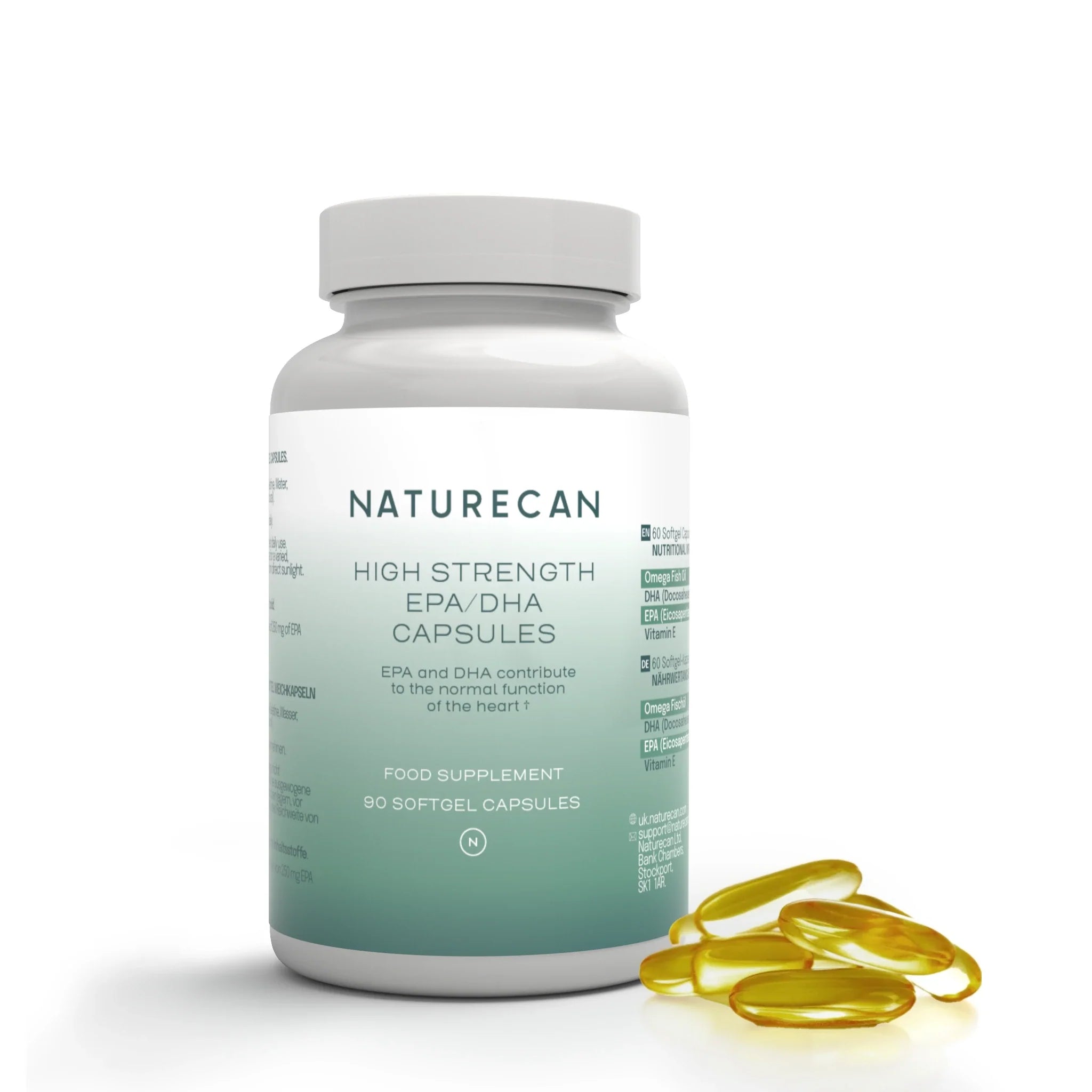 Suplemento de omega-3 de alta potencia