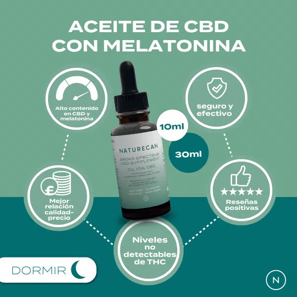 Gotas CBD con Melatonina