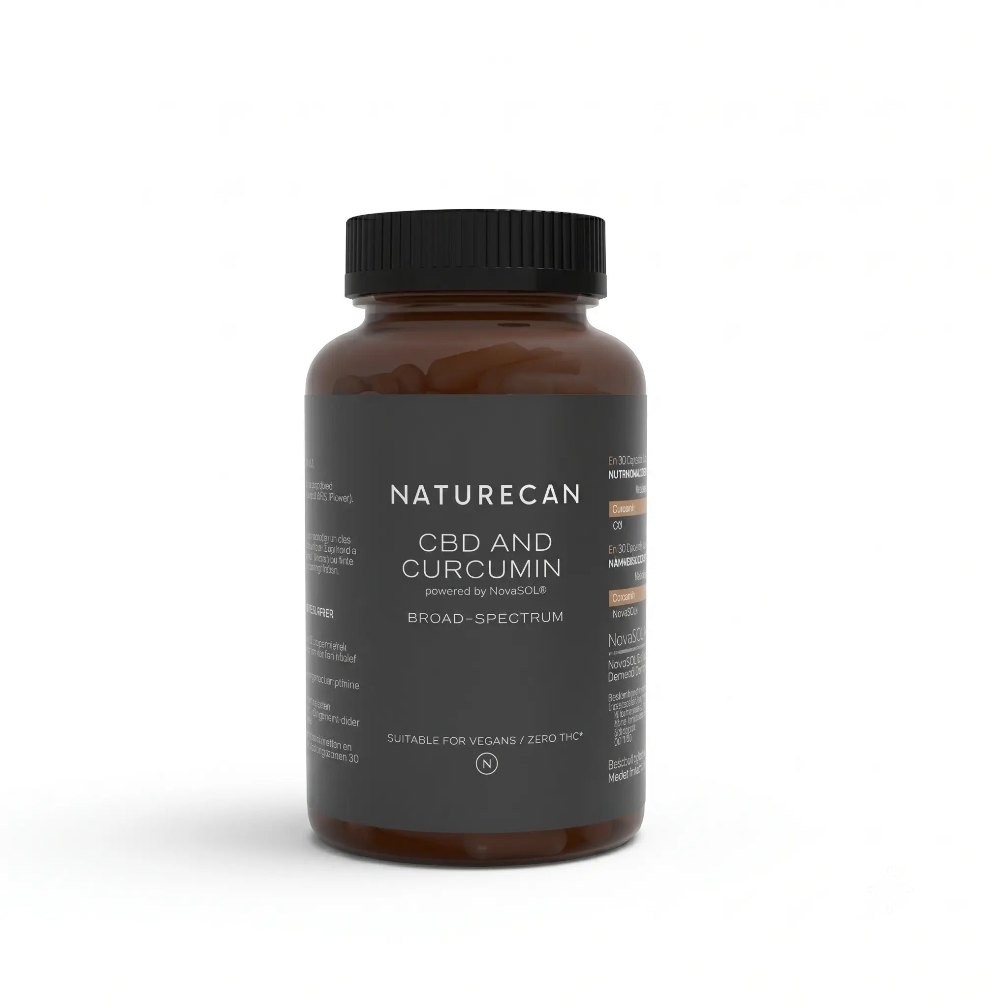 Cápsulas CBD con Curcuminoides Naturecan