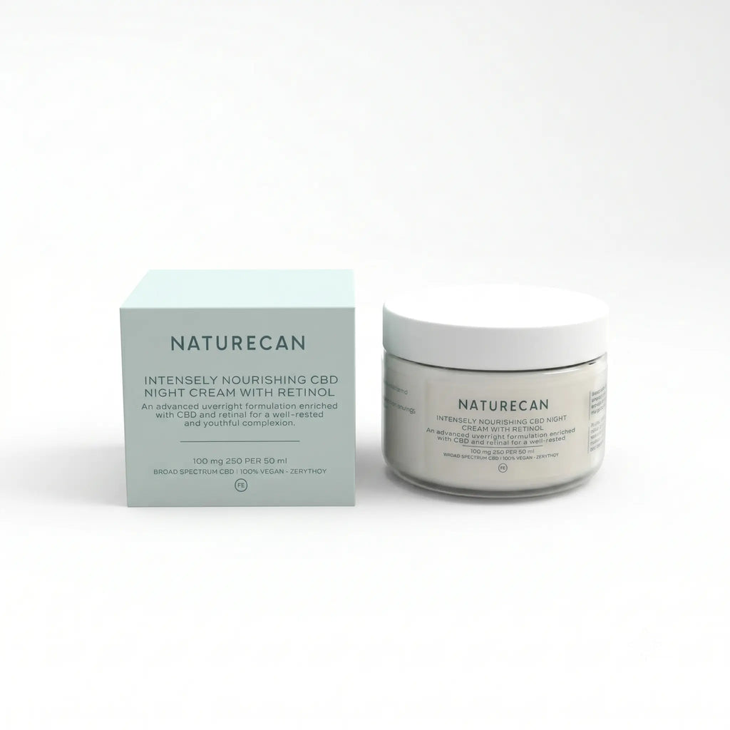 Crema de Noche de CBD con Retinol