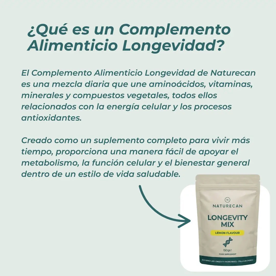Complemento Alimenticio Longevidad