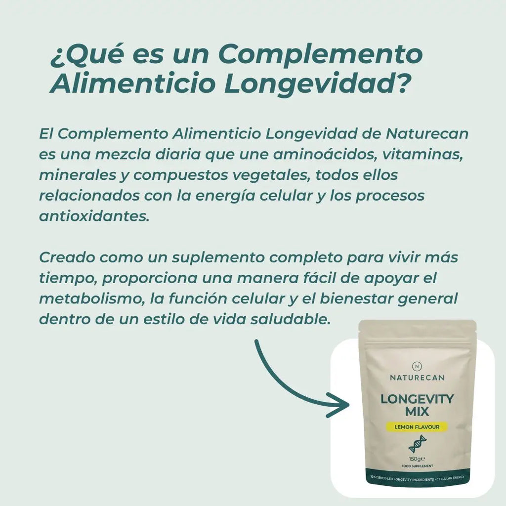 Complemento Alimenticio Longevidad