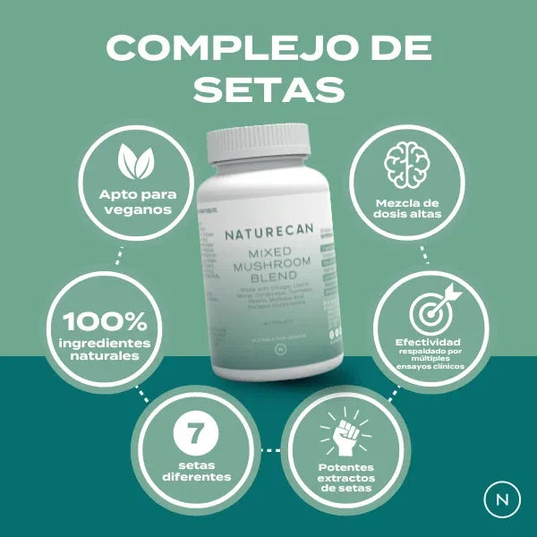 Complejo de setas Comprimidos