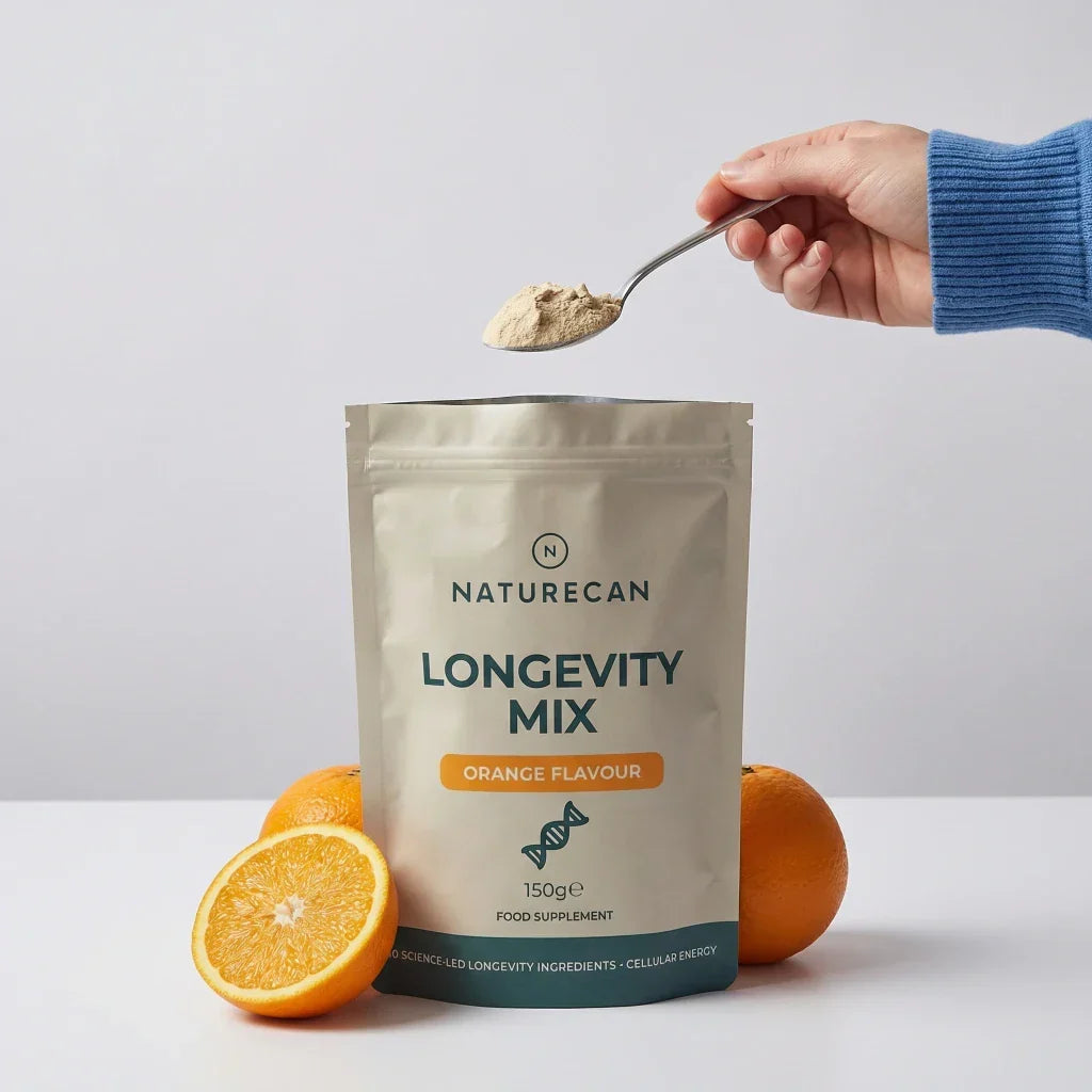 Complemento Alimenticio Longevidad Naranja