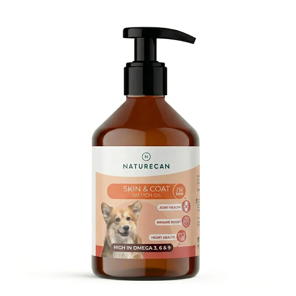Aceite de salmón para perros