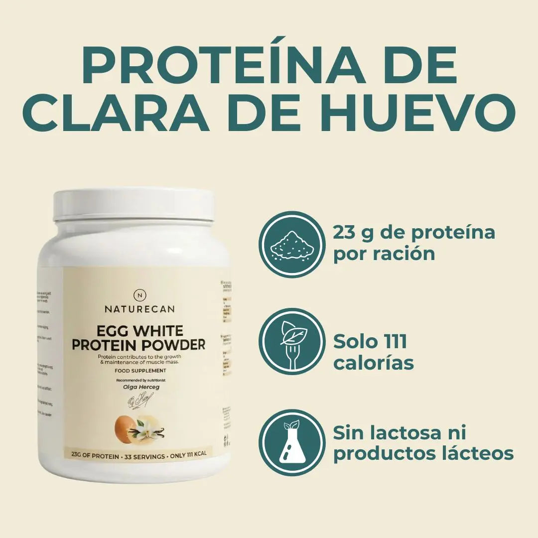 Proteína de clara de huevo