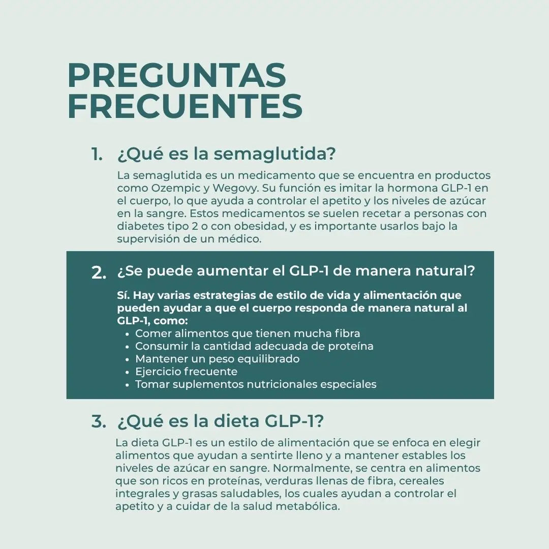 Suplemento GLP-1 Naturecan