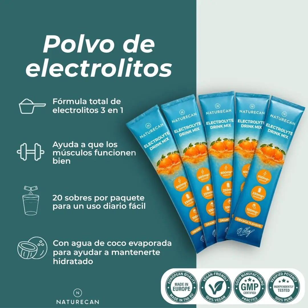 Bebida con electrolitos