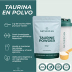 Taurina en polvo